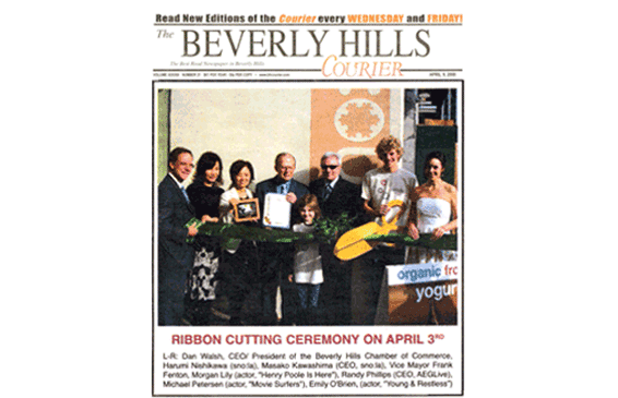 Beverly Hills Courier Article