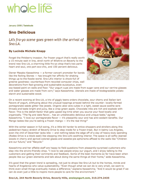 Whole Life Times Article